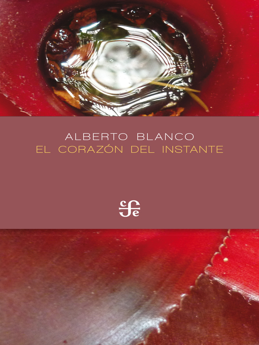 Cover image for El corazón del instante